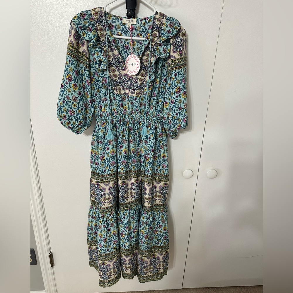 NWT Floral Bohemian Dress